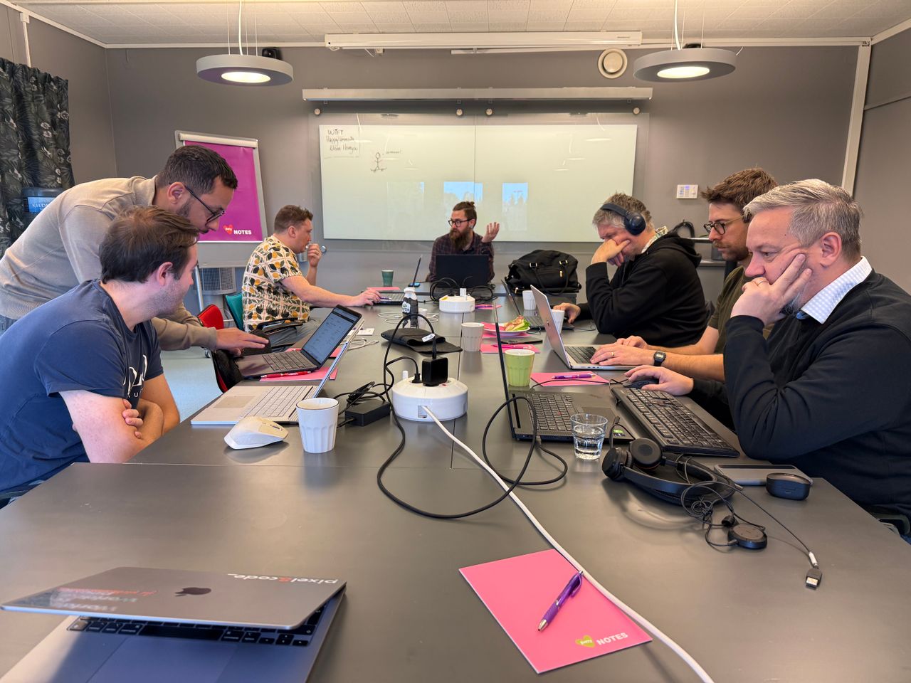 Focused work session in progress