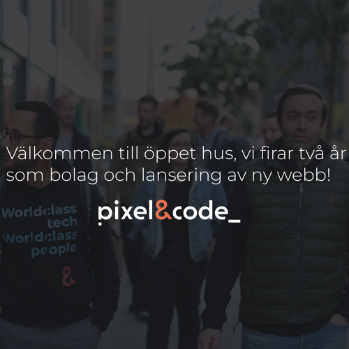 Vi firar två år med pizza & bubbel 🍕🥂